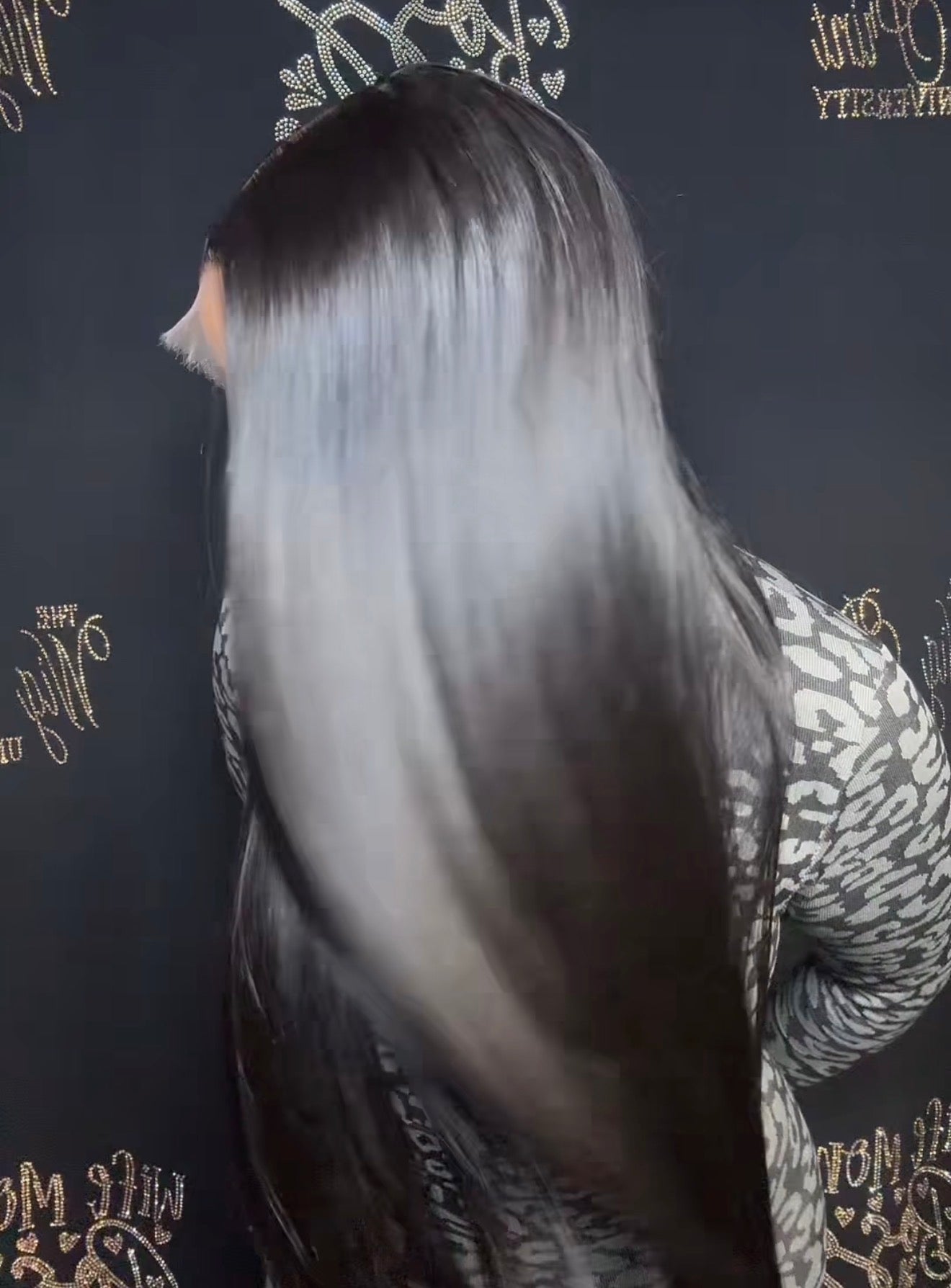 The "Liquid Glass" 220% Virgin Bone Straight Unit