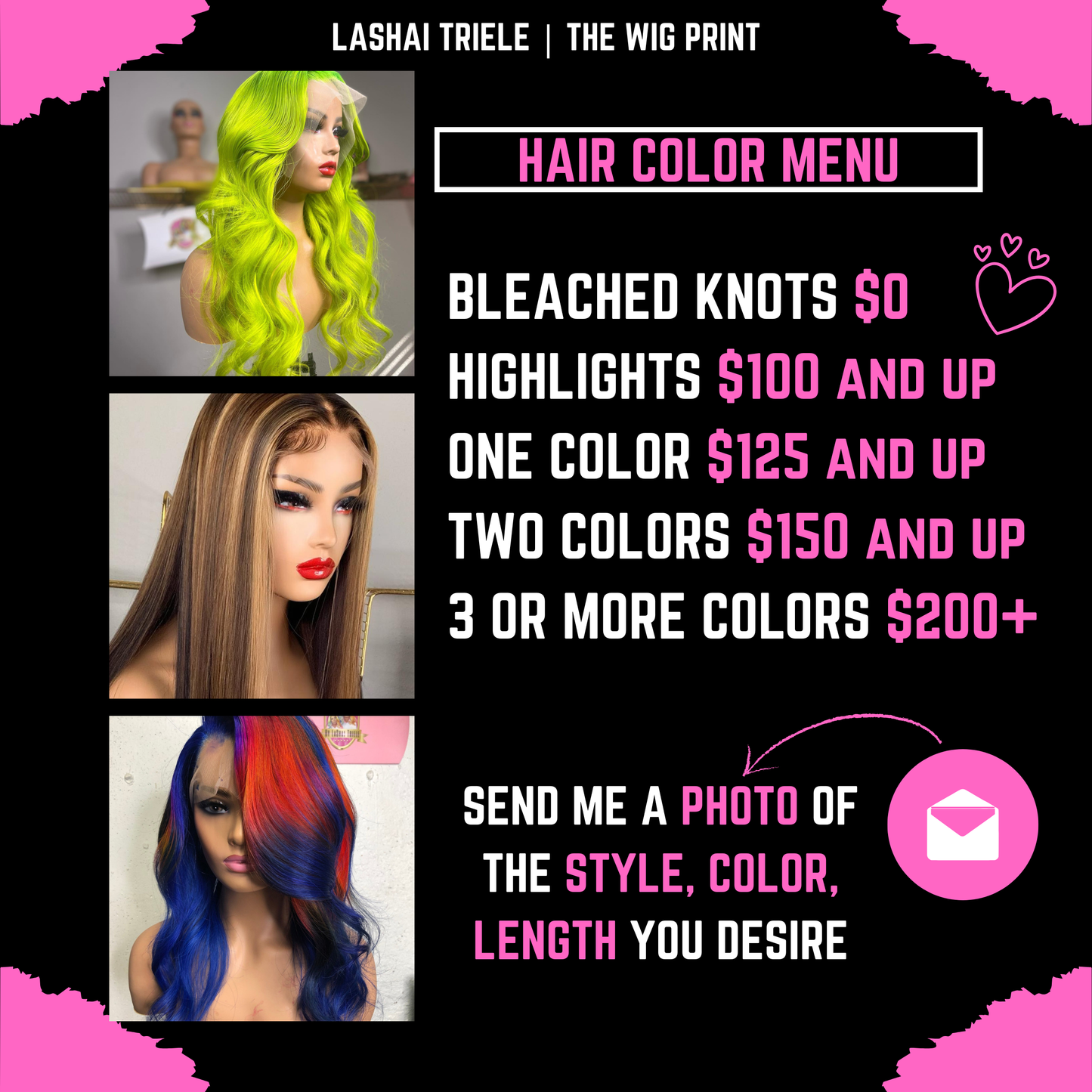 Custom Wig Services LONG | (BYOB)