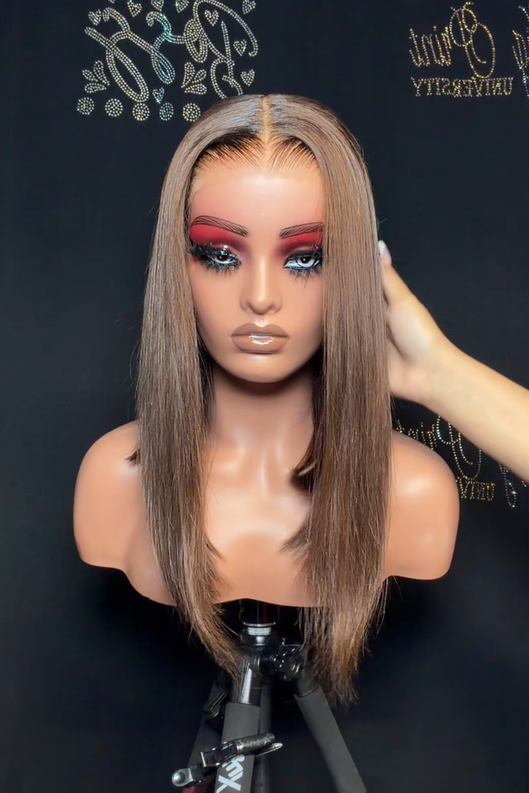 The Brownie Silk Bob