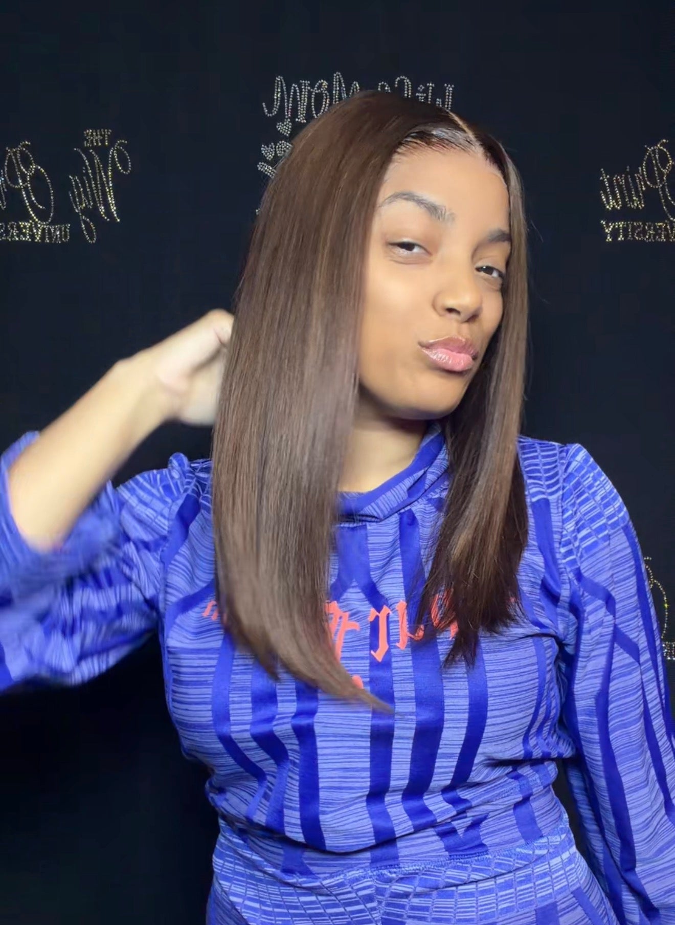 The Brownie Silk Bob