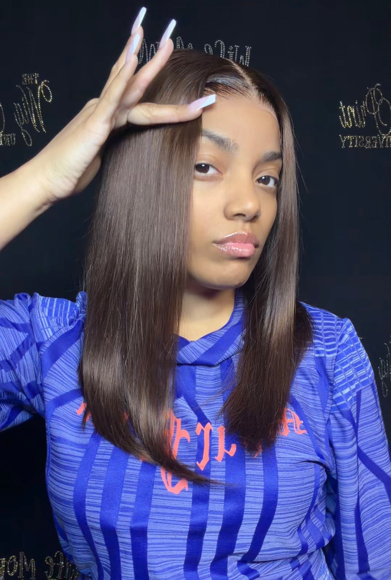 The Brownie Silk Bob