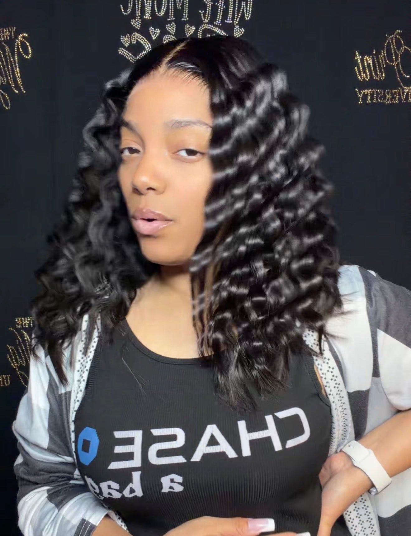 The Onyx Crimp Bob