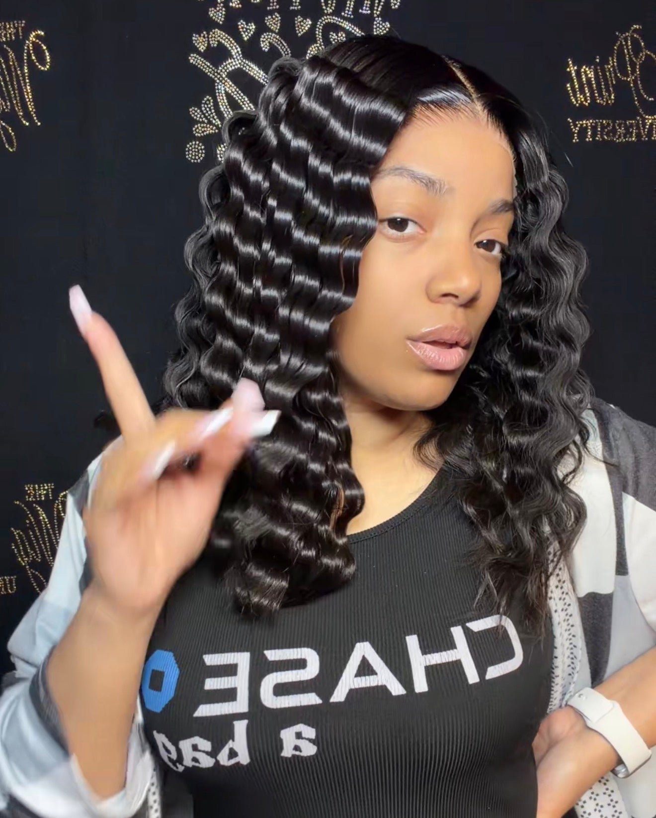 The Onyx Crimp Bob
