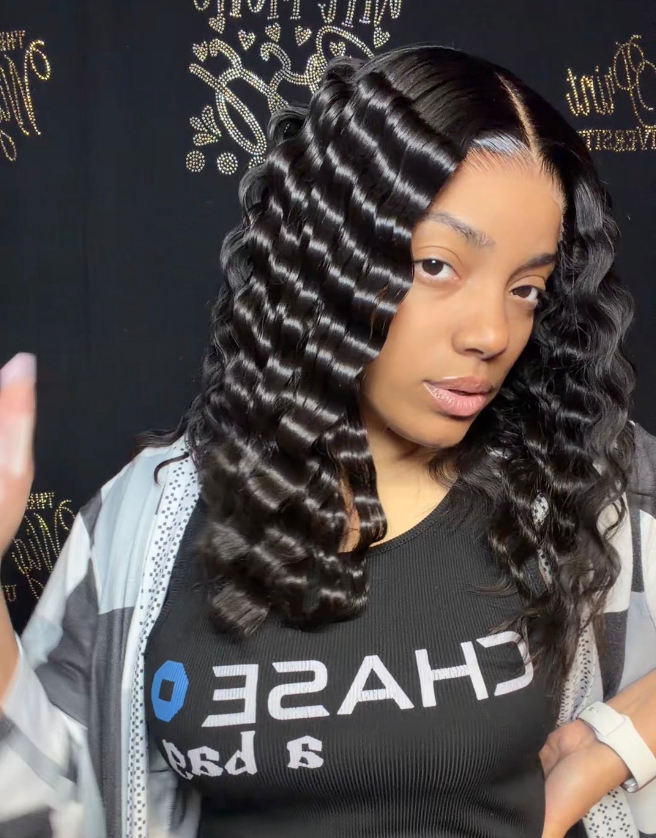 The Onyx Crimp Bob