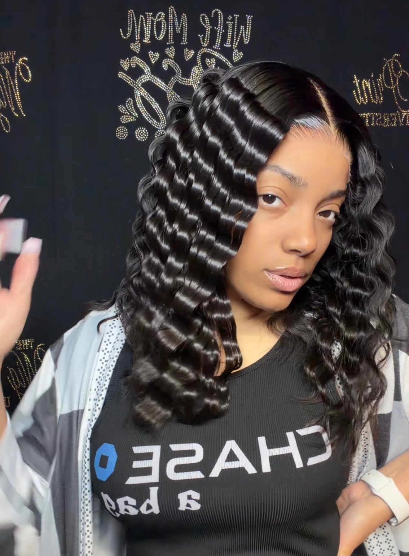 The Onyx Crimp Bob