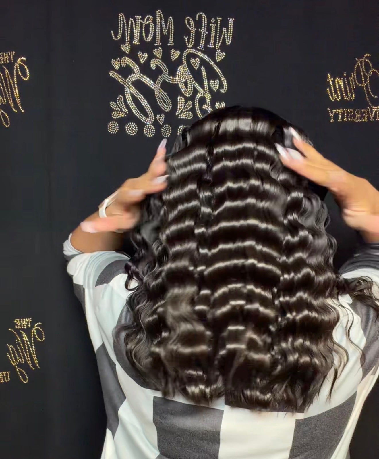 The Onyx Crimp Bob